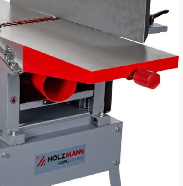 Holzmann hob260mini_400v Pialla filo spessore piallatrice compatta legno 260mm