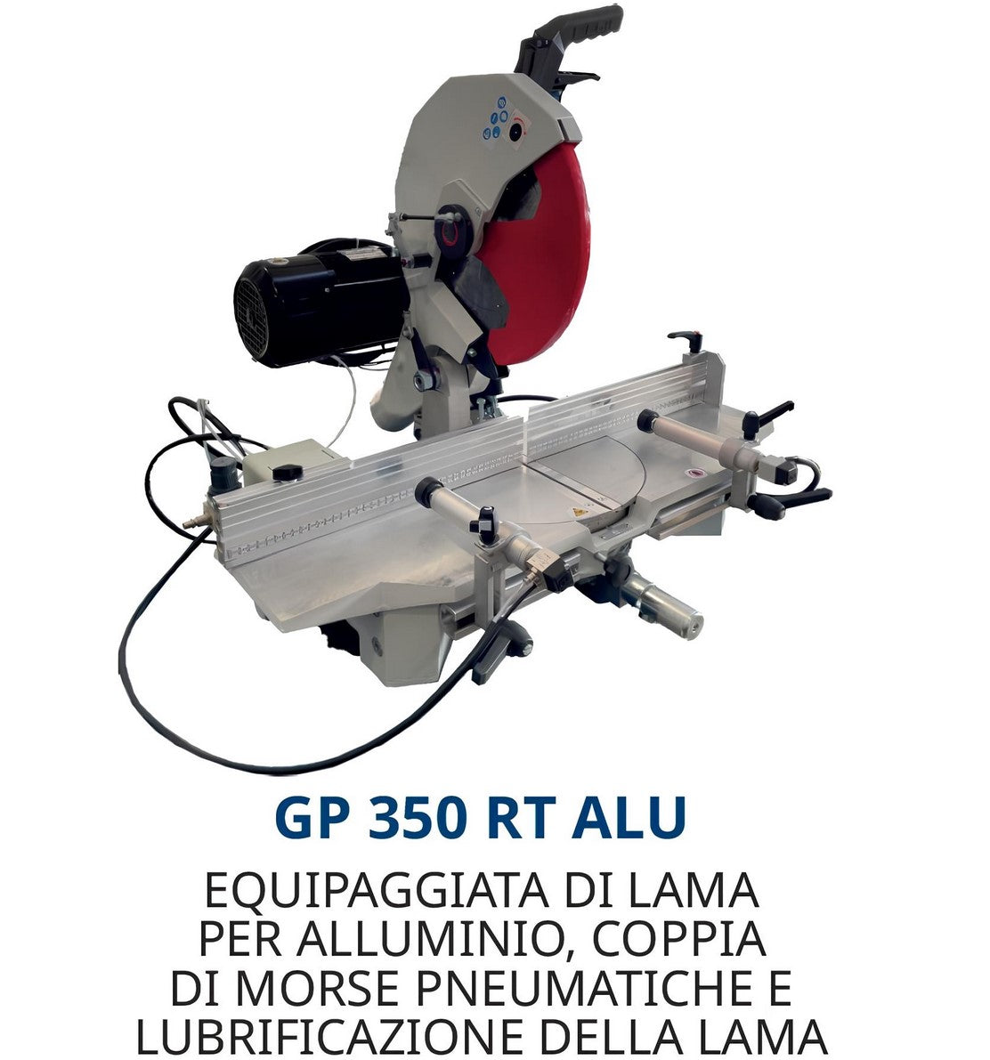 Pegic GP 350 RT ALU Troncatrice professionale per alluminio 2000W , trifase 380v