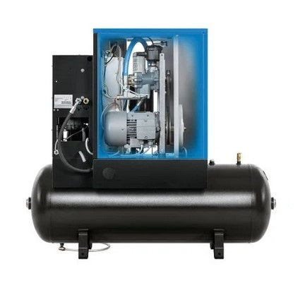 Abac SPINN 5,5 YD serbatoio 200 litri con Infologic2 Basic Controller ed essiccatore , 10 bar , l/min 780 , 400v