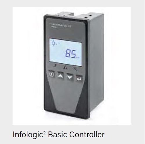 Abac SPINN 5,5 YD serbatoio 200 litri con Infologic2 Basic Controller ed essiccatore , 10 bar , l/min 780 , 400v