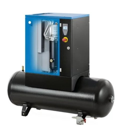 Abac SPINN 2,2 serbatoio 200 litri,, con Infologic2 Basic Controller digitale , 220V , 10 Bar , i/min 294