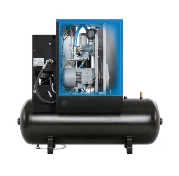 Abac SPINN 2,2 compressore a vite con Infologic2 Basic Controller digitale ed essiccatore , 200 litri , l/min 294 , 10 bar , 220V