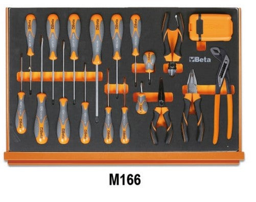 Beta 5988L/4M Assortimento di 273 utensili per autoriparazione in vassoio morbido in EVA