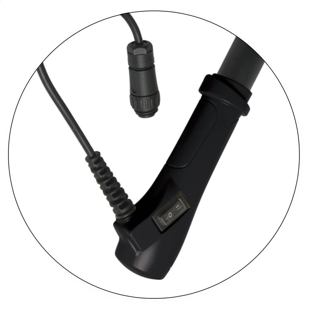 Volpi Olytech Super Power 555L - Abbacchiatore elettroscuotitore 48V per olive - telescopico fino a 3 metri