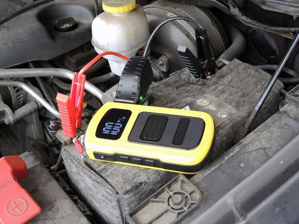 Intec i-Starter 2.9 - Avviatore d'emergenza portatile per auto 12 V - con funzione powerbank