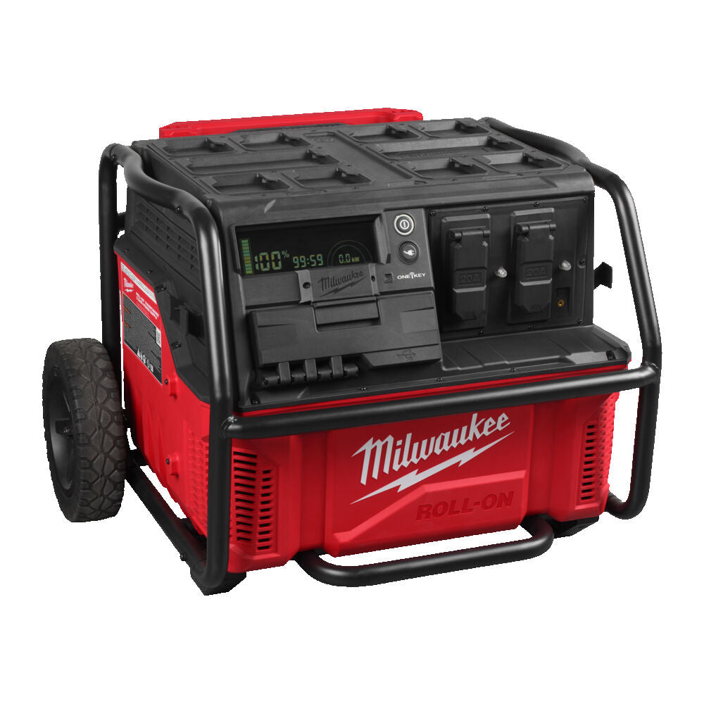 Milwaukee IRPSUOP2500 - Generatore Packout a batteria potenza di picco di 7200 / continui 3600 W