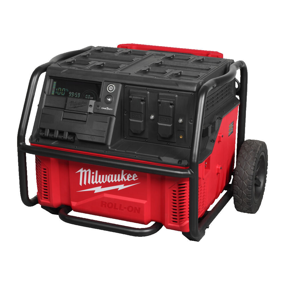 Milwaukee IRPSUOP2500 - Generatore Packout a batteria potenza di picco di 7200 / continui 3600 W