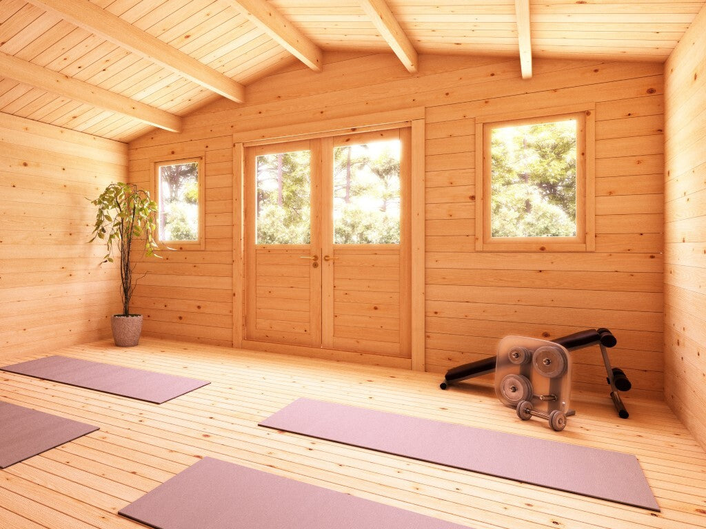 Losa Legnami Lavinia - Casetta da giardino 5 x 5 metri 