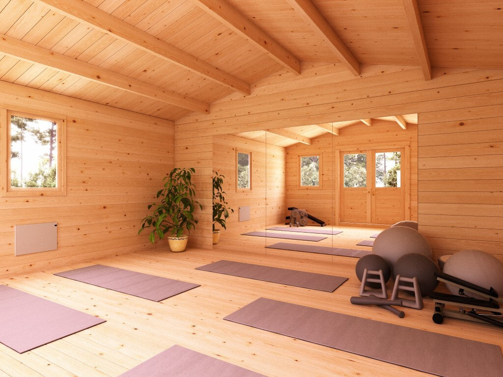 Losa Legnami Lavinia - Casetta da giardino 5 x 5 metri 