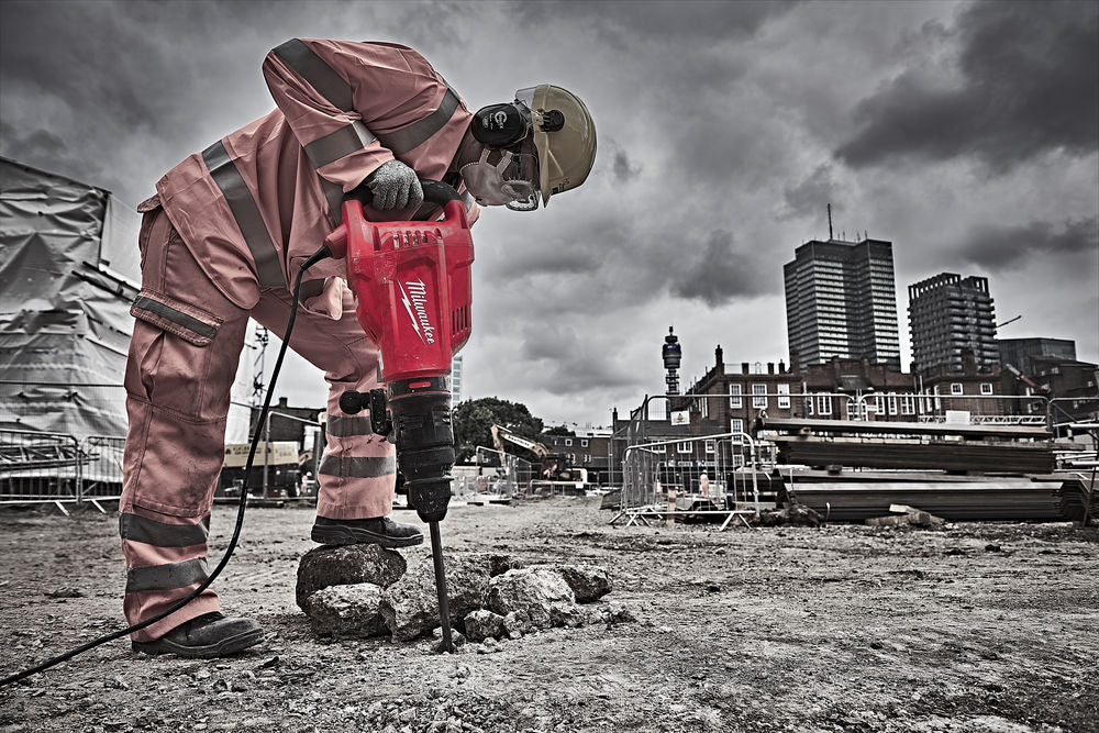 Milwaukee K 1000 S utilizzo in cantiere