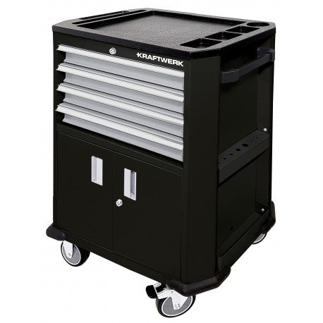 Carrello portautensili Kraftwerk completo 102.220.511 con assortimento 286 utensili (nero)