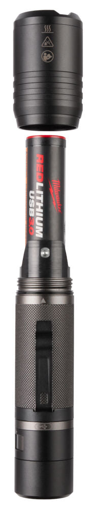 Milwaukee L4 FL2000-301 - Torcia compatta 2.000 lumen ricaricabile con USB