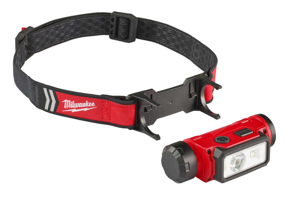 Milwaukee L4 HL2-301 - Torcia frontale ricaricabile 600 lumen cod. 4933479963