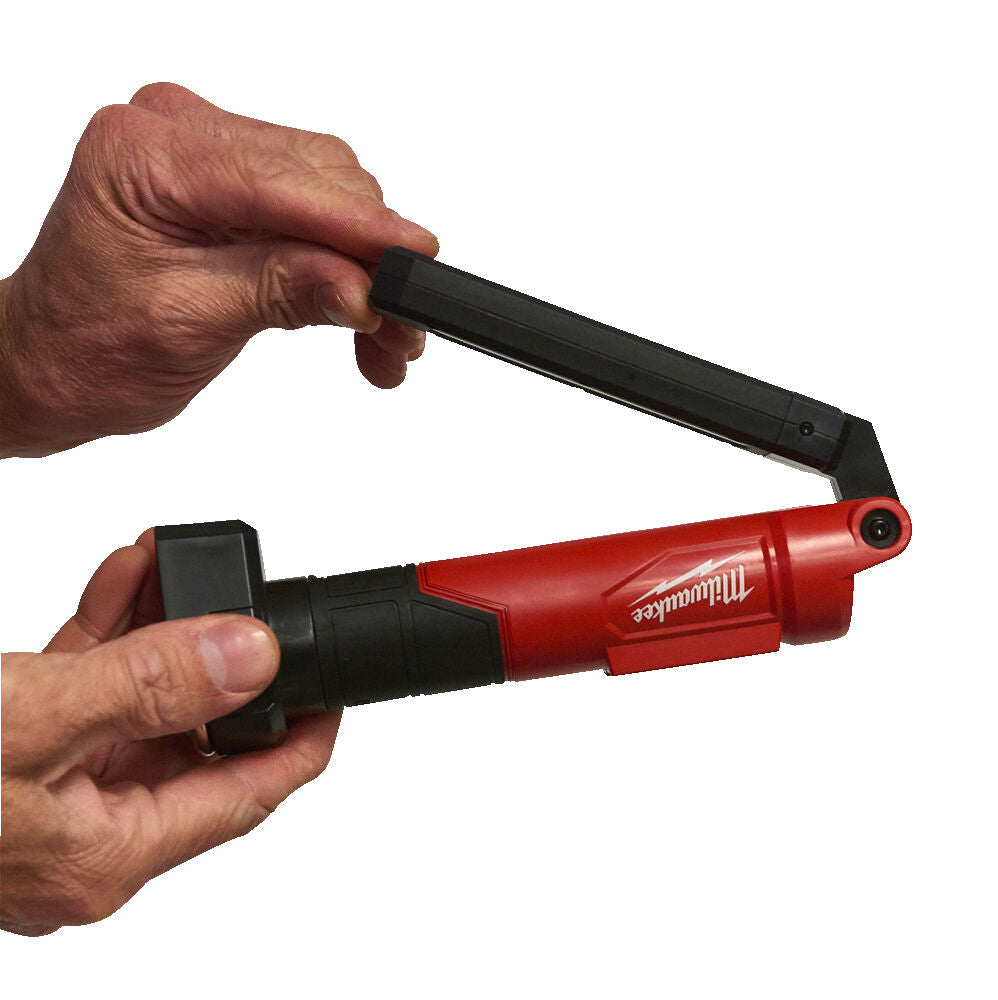 Milwaukee L4 SL550-301 - Torcia da ispezione regolabile ricaricabile con USB - 550 lumens