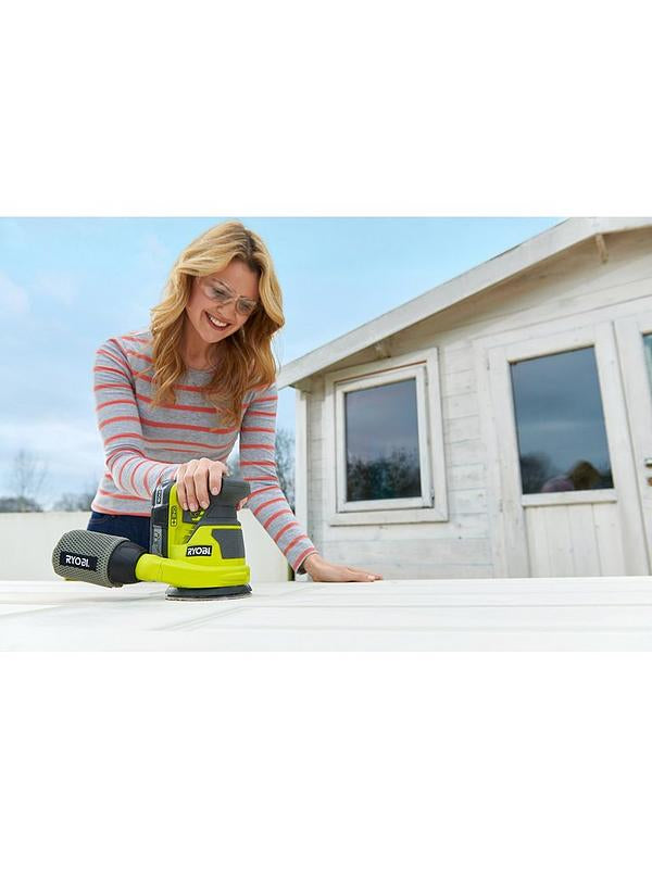 Ryobi R18ROS-0 levigatrice roto-orbitale a batteria 18V ONE+ / solo corpo macchina