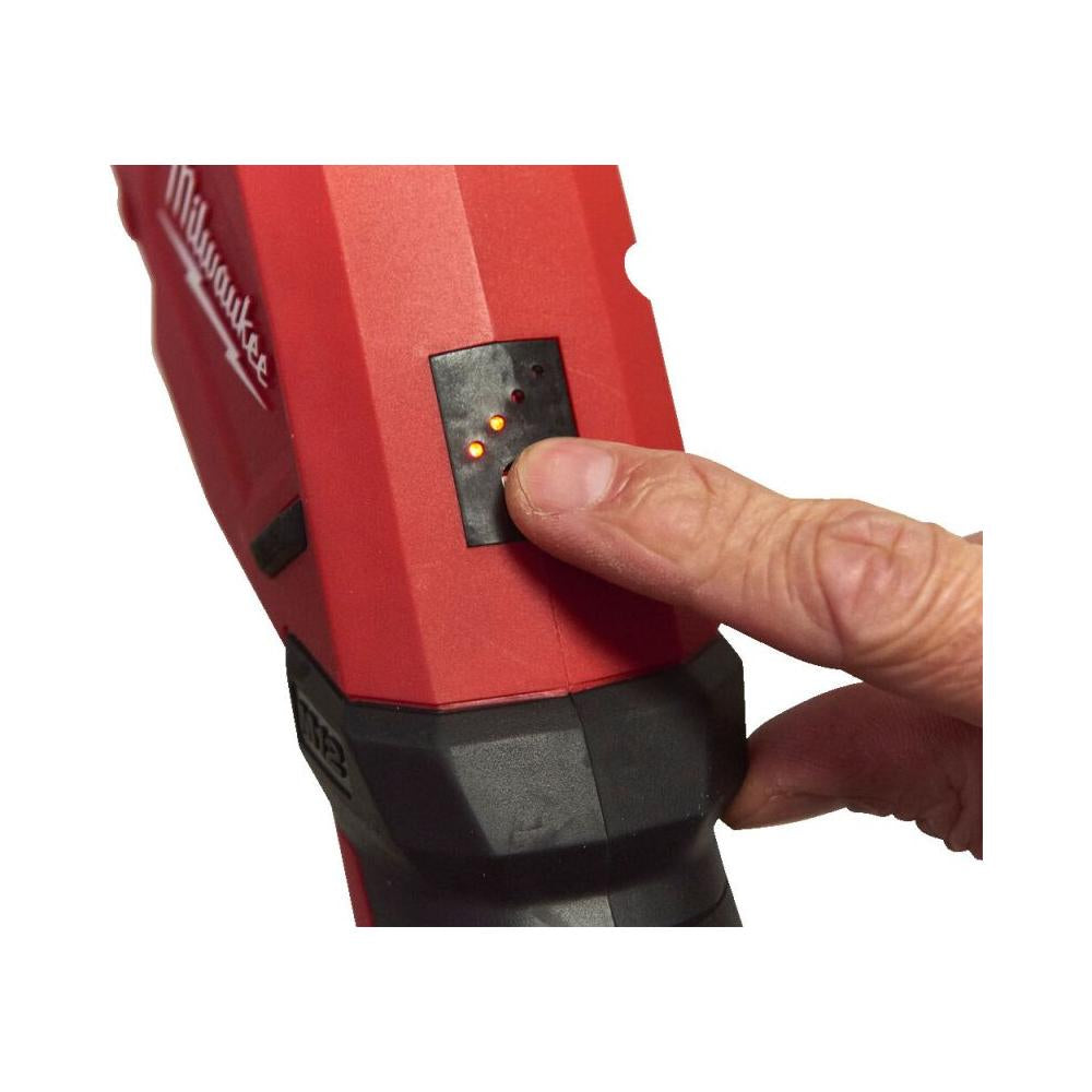 Milwaukee M12 PCSS-202C - Tagliatubi a batteria 12V per acciaio inox Raptor, 2 batterie 2Ah