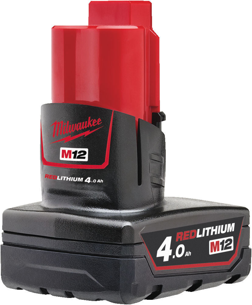 Milwaukee M12B4 - Batteria 12V ioni di litio 4Ah