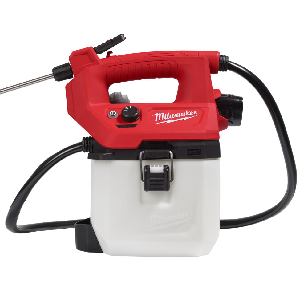 Milwaukee M12 BHCS3L-201 - Pompa irroratrice a batteria 12V per agenti chimici - 1 x 2Ah