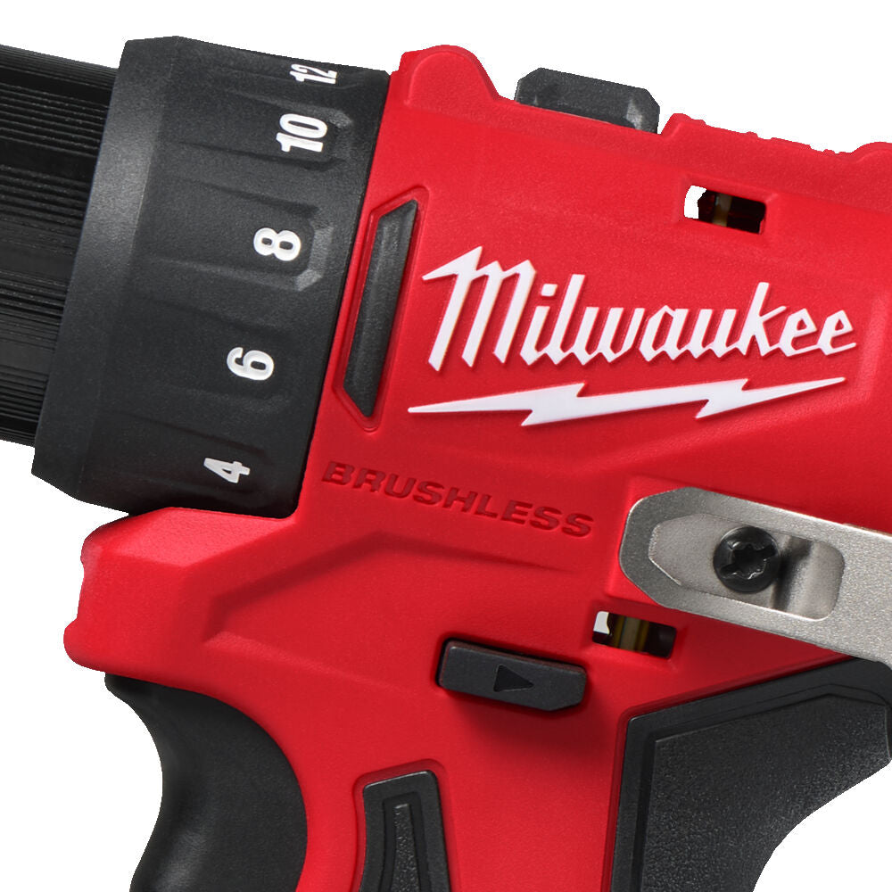 Milwaukee M12 BLDDRC-0 - Trapano avvitatore a batteria 12V - solo corpo 