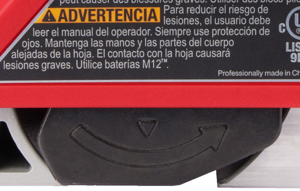 Milwaukee M12 BLP-402X - Pialla a batteria 12V per legno con motore brushless - 2 x 4Ah