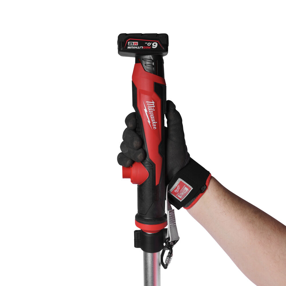 Milwaukee M12 BSWP-601 - Pompa ad immersione a batteria 12V per acque scure