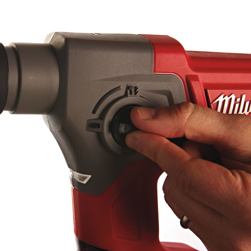 Milwaukee M12 CH-0 - Trapano tassellatore a batteria Fuel SDS-Plus - solo corpo 