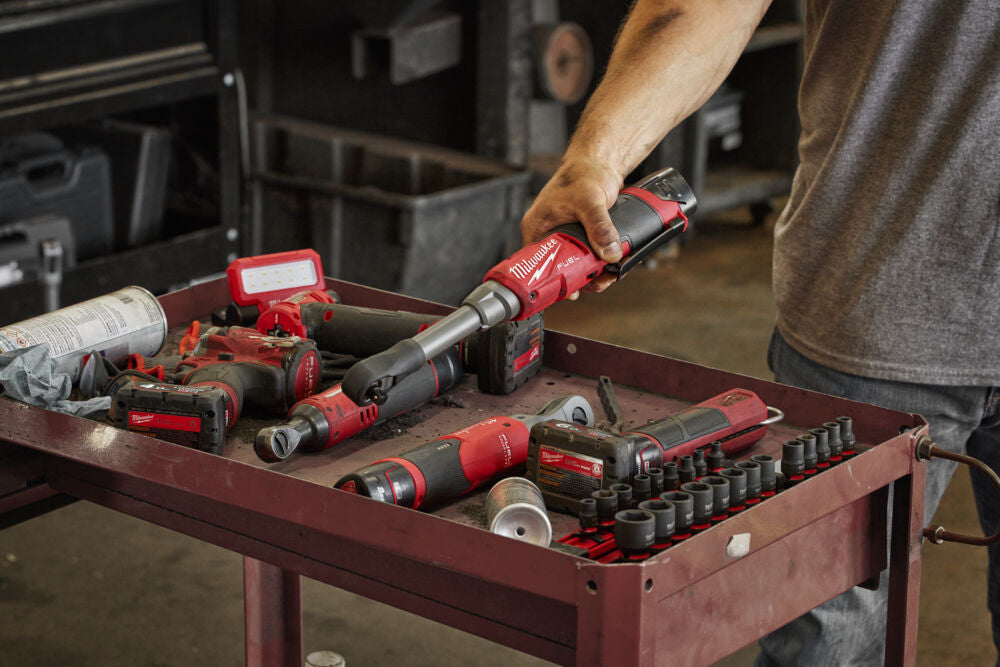 M12 M12FHIR14LR-0 - Cricchetto a batteria a testa lunga Fuel da 1/4" alta velocità, solo corpo