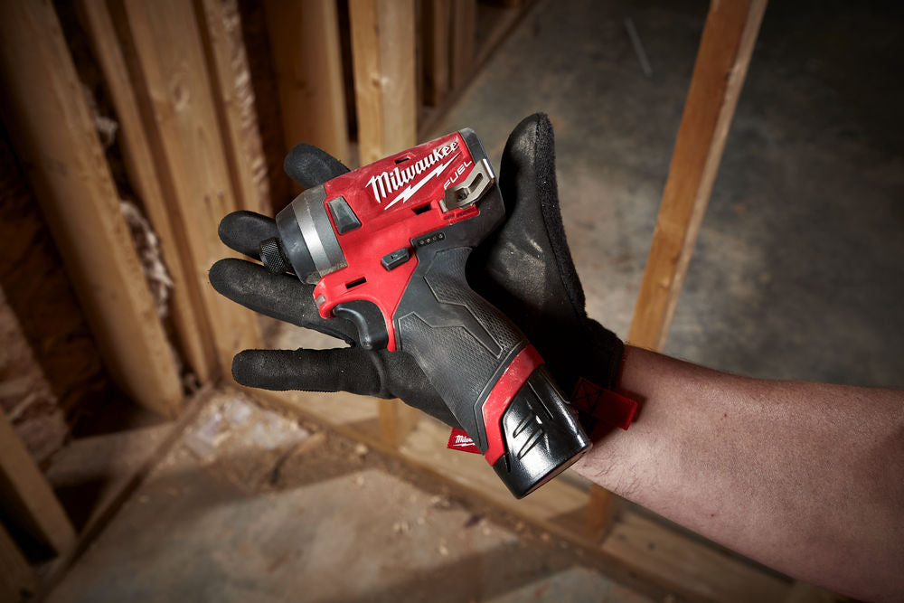 Milwaukee M12 FID-0 - Avvitatore ad impulsi a batteria 12V Fuel, solo corpo