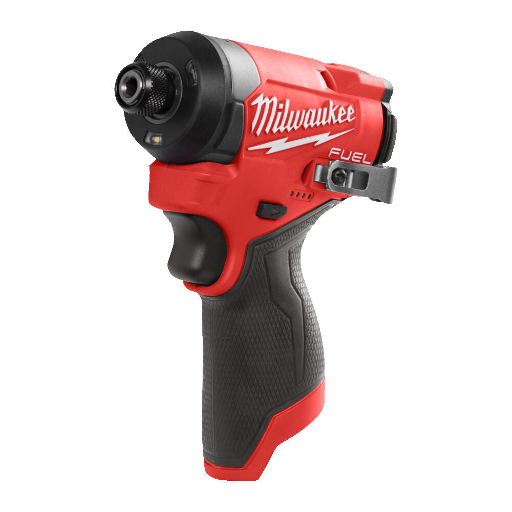 Milwaukee M12 FID2-401X - Avvitatore ad impulsi compatto attacco ¼ HEX Fuel - 1 batteria 4Ah