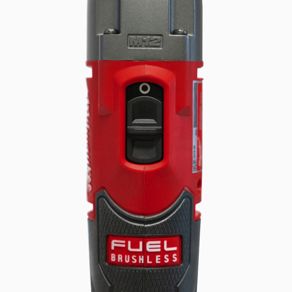 Milwaukee M12 FNB16-0X - Roditrice a batteria 12V Fuel - solo corpo in valigetta