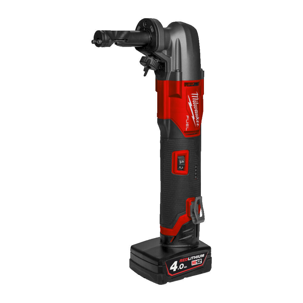 Milwaukee M12 FNB16-0X - Roditrice a batteria 12V Fuel - solo corpo in valigetta