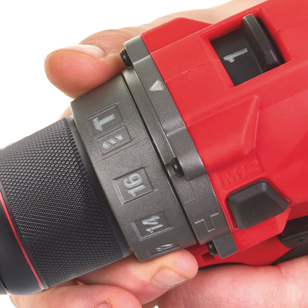 Milwaukee M12 FPD-0 - Trapano avvitatore a batteria Fuel, solo corpo