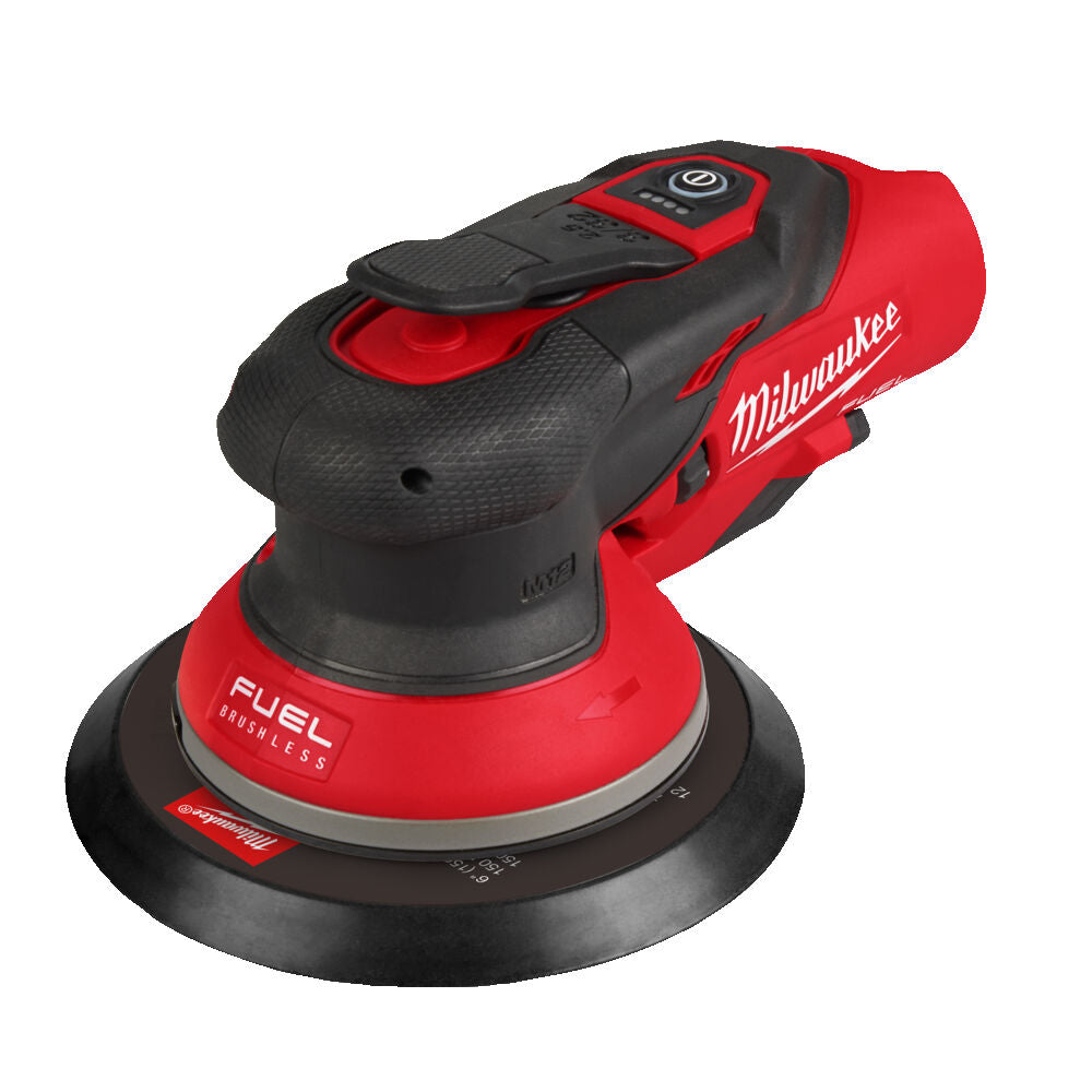 Milwaukee M12 FROS5-502X - Levigatrice palmare rotorbitale 150MM a batteria 12V - 2 x 5Ah