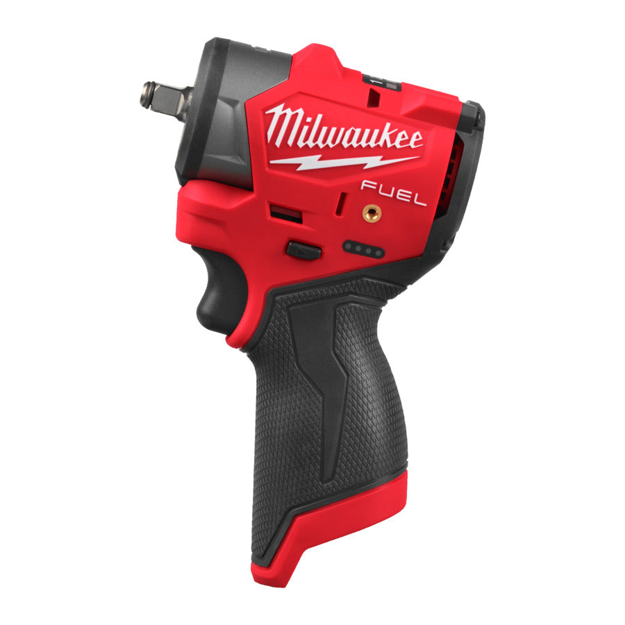 Milwaukee M12 FSCIWF38-0 - Avvitatore a impulsi con attacco quadro da 3/8" - solo corpo 
