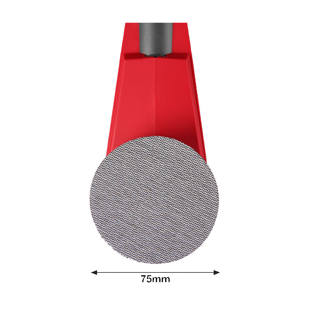 Milwaukee M12 FSDR75-202B - Levigatrice roto orbitale a batteria 12V - disco da 75 mm 