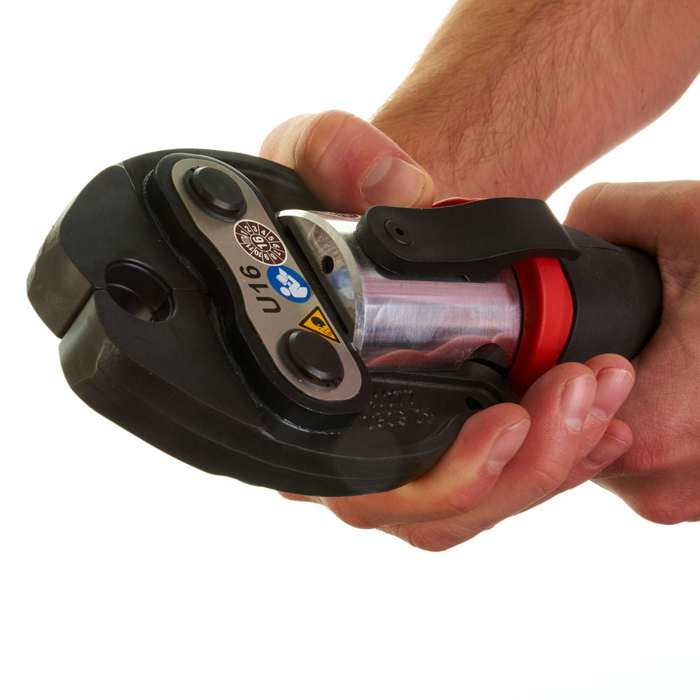 Milwaukee M12 HPT-202C Geberit Mapress Set - Pressatrice idraulica a batteria Force Logic -  2 x 2Ah