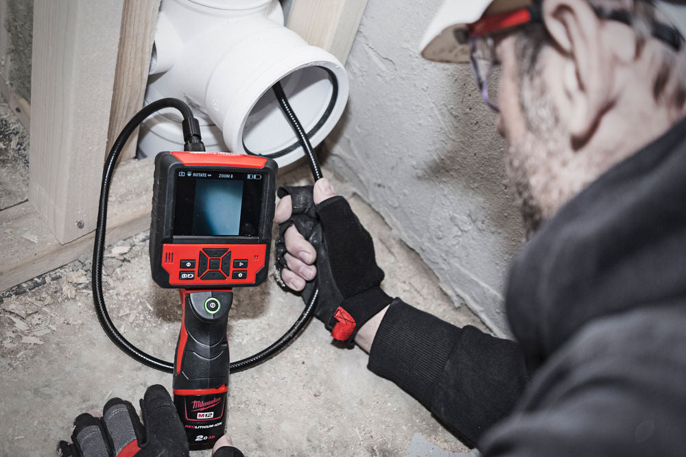 Milwaukee M12 IC AV3 - Telecamera a batteria per ispezione 2,7 metri 