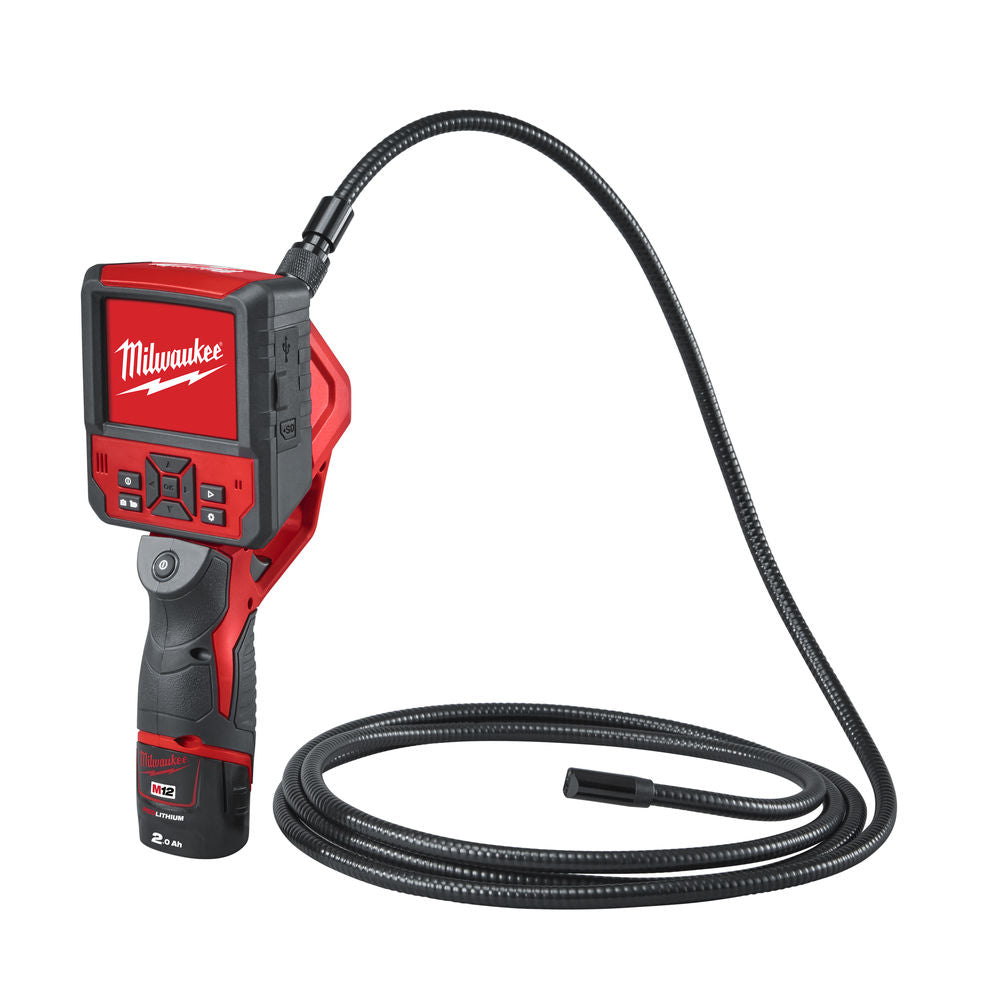 Milwaukee M12 IC AV3 - Telecamera a batteria per ispezione 2,7 metri 