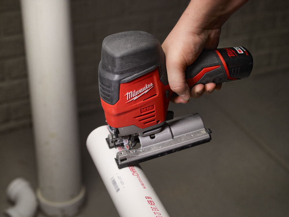 Milwaukee M12 JS-402B - Seghetto alternativo a batteria 12V, 2 x 4Ah