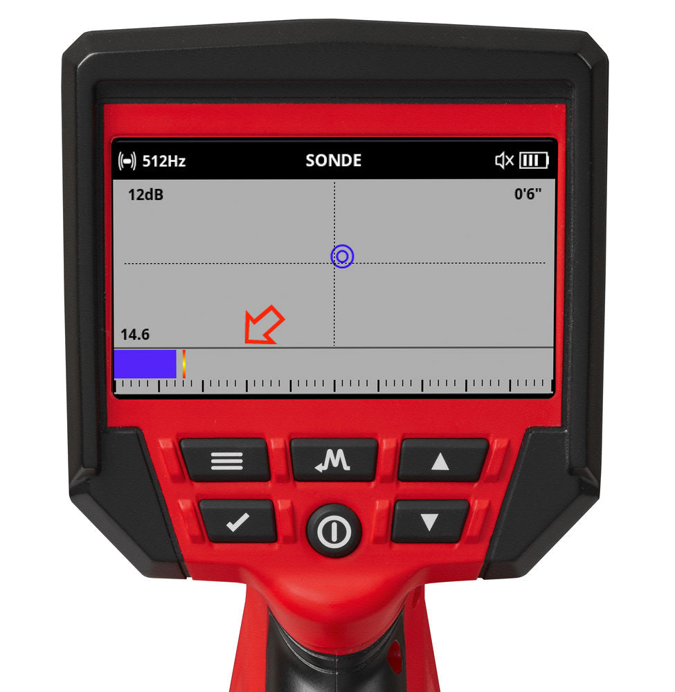 Milwaukee M12 PL - Localizzatore M12 per sonda di ispezione - 1 x 2Ah in valigetta