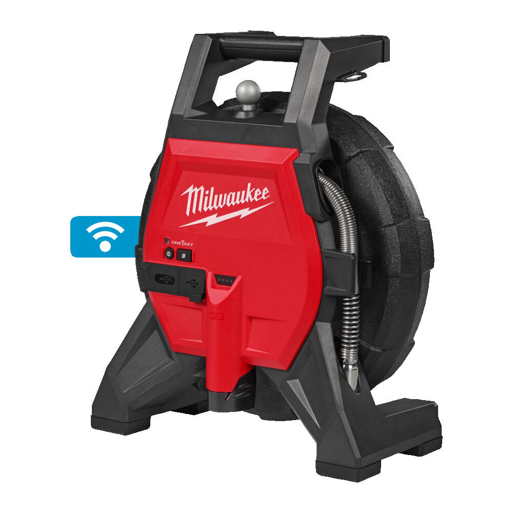 Milwaukee M12 SICO26-0 - Telecamera sonda video HD da ispezione a batteria 12V ONE-KEY - solo corpo - 26 metri autolivellante 