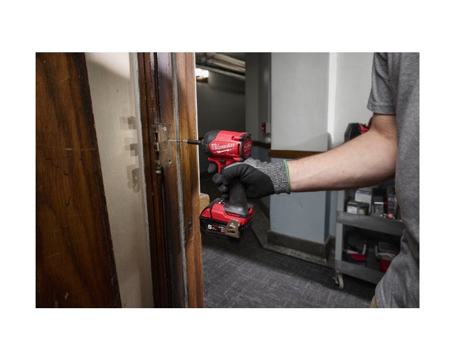 Milwaukee M18 FIDRQ-502X - Avvitatore a impulsi silenzioso da 1/4" trasmissione idraulica Surge - 2 x 5Ah