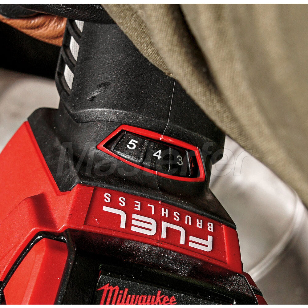 Milwaukee FSAGV125XB-0X regolazione di velocità