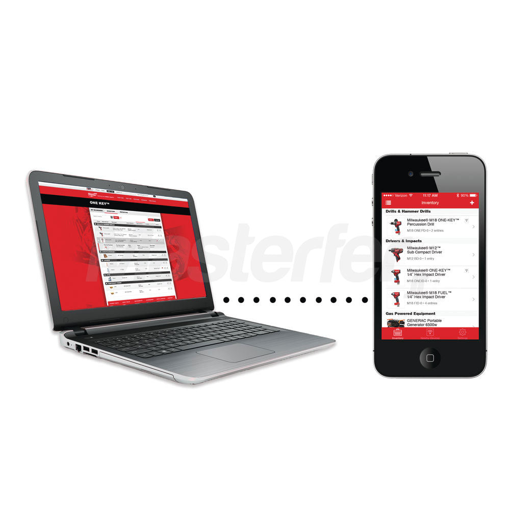 Milwaukee M18 ONEFHIWF12-502X  - Avvitatore ad impulsi 1/2" M18 FUEL™ ONE-KEY™ - 2 Batterie 18V x 5.0Ah