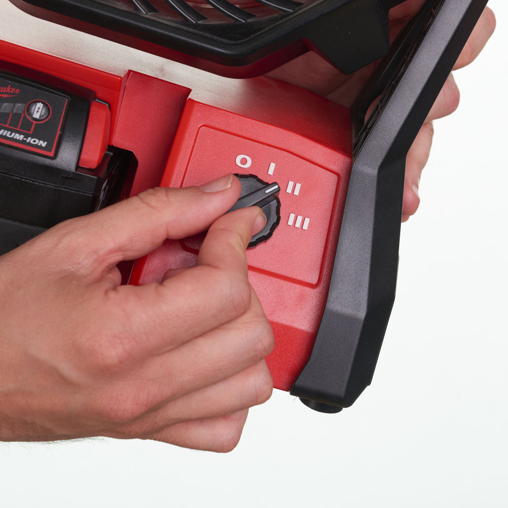 Milwaukee M18 AF - Ventilatore a batteria 18V, solo corpo