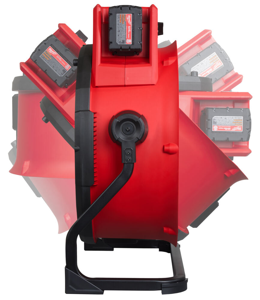 Milwaukee M18 ARFHP-0 - Ventilatore alte prestazioni a batteria 18V / corrente 220V