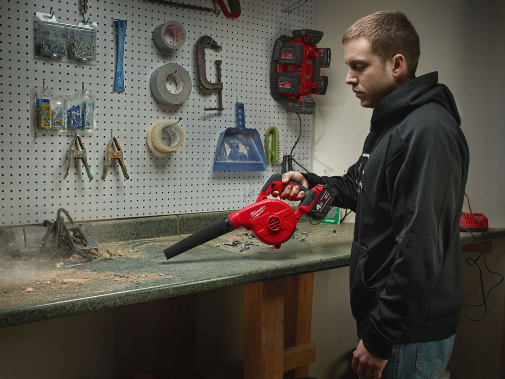 Milwaukee M18 BBL-0 - Soffiatore a batteria M18 - solo corpo 