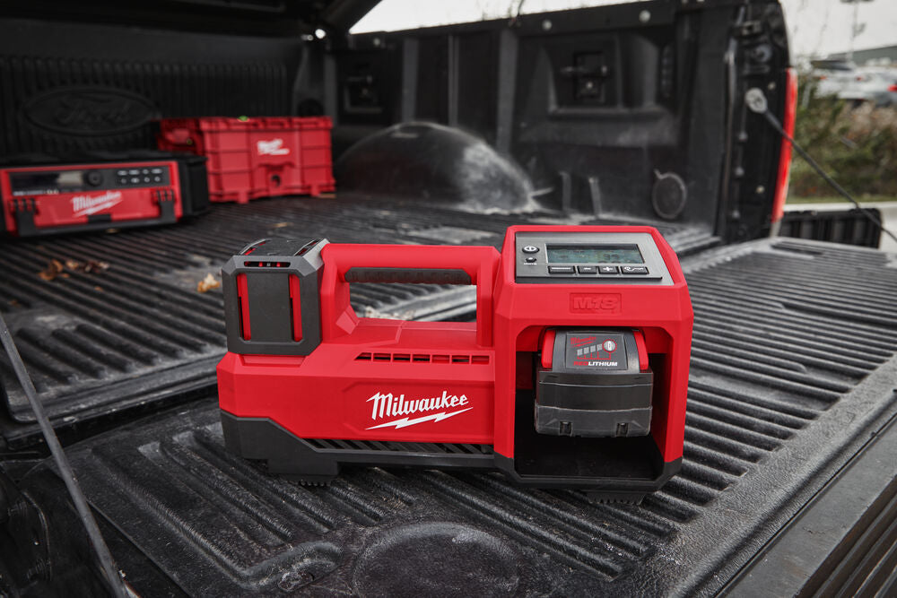 Milwaukee M18 BI-0 - Compressore a batteria 18V per pneumatici - solo corpo