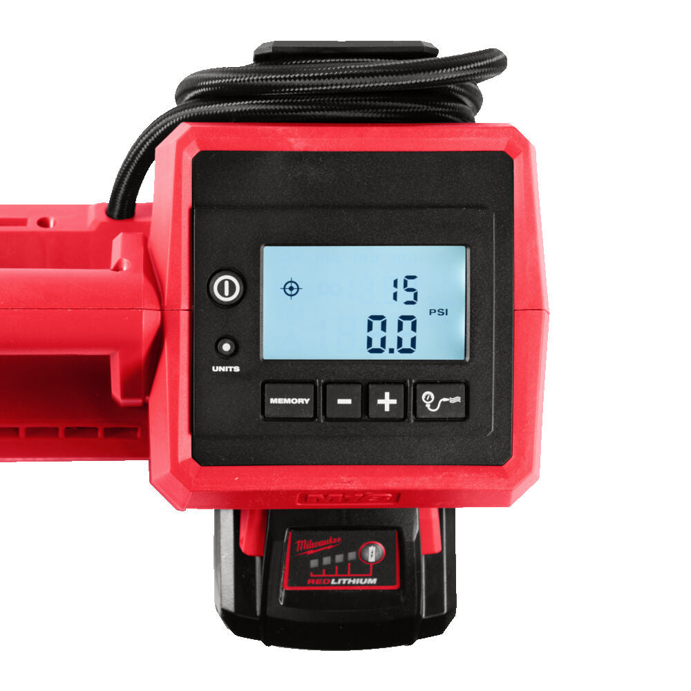 Milwaukee M18 BI-0 - Compressore a batteria 18V per pneumatici - solo corpo