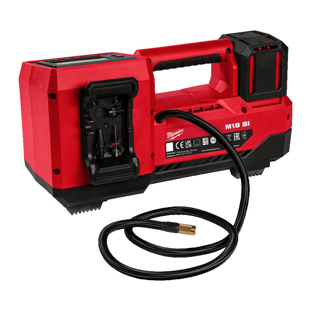 Milwaukee M18 BI-0 - Compressore a batteria 18V per pneumatici - solo corpo